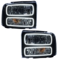 Picture of Oracle 05-07 Ford F-250/350 SMD HL - Black - ColorSHIFT w/o Controller
