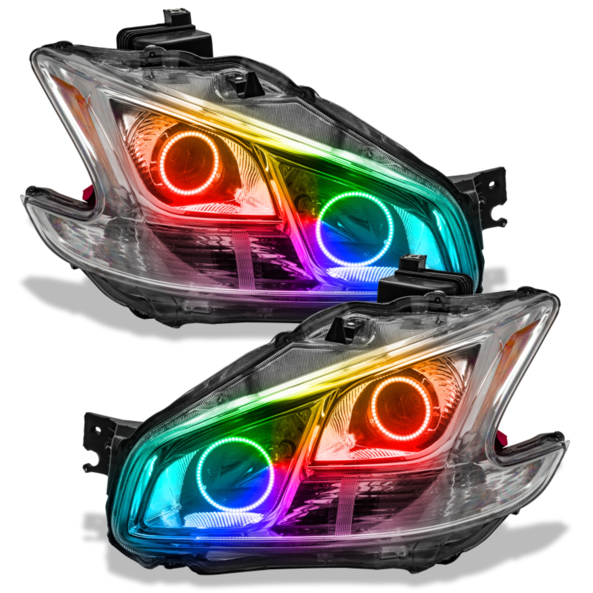 Picture of Oracle 09-13 Nissan Maxima SMD HL (Non-HID)-Chrome - ColorSHIFT w/o Controller