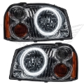 Picture of Oracle 01-04 Nissan Frontier SMD HL - Dual Halo - ColorSHIFT w/ BC1 Controller
