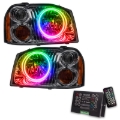 Picture of Oracle 01-04 Nissan Frontier SMD HL - Dual Halo - ColorSHIFT w/ 2.0 Controller