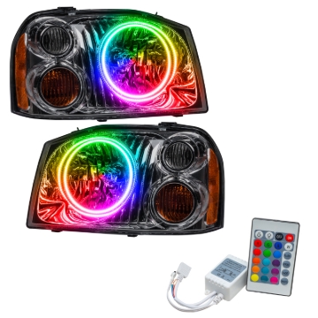Picture of Oracle 01-04 Nissan Frontier SMD HL - Dual Halo - ColorSHIFT w/ Simple Controller