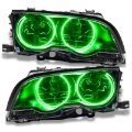 Picture of Oracle 99-01 BMW 3 Series Coupe HL - (Halogen) - ColorSHIFT w/ 2.0 Controller