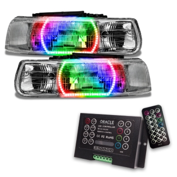 Picture of Oracle 00-06 Chevy Tahoe/GMC Yukon SMD HL - ColorSHIFT w/ 2.0 Controller