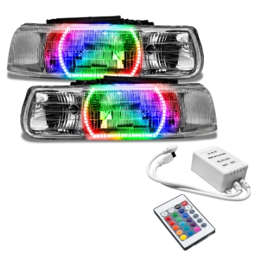 Picture of Oracle 00-06 Chevy Tahoe/GMC Yukon SMD HL - ColorSHIFT w/ Simple Controller