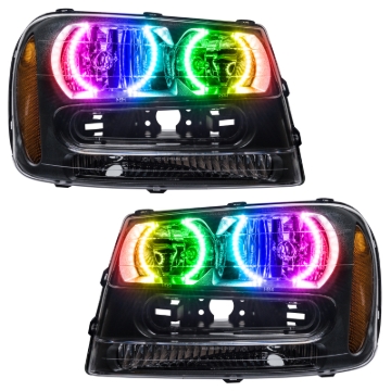 Picture of Oracle 02-09 Chevrolet Trail Blazer SMD HL - ColorSHIFT w/ Simple Controller
