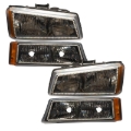 Picture of Oracle 03-06 Chevy Silverado Pre-Assembled Headlights w/ Parking Lights - ColorSHIFT