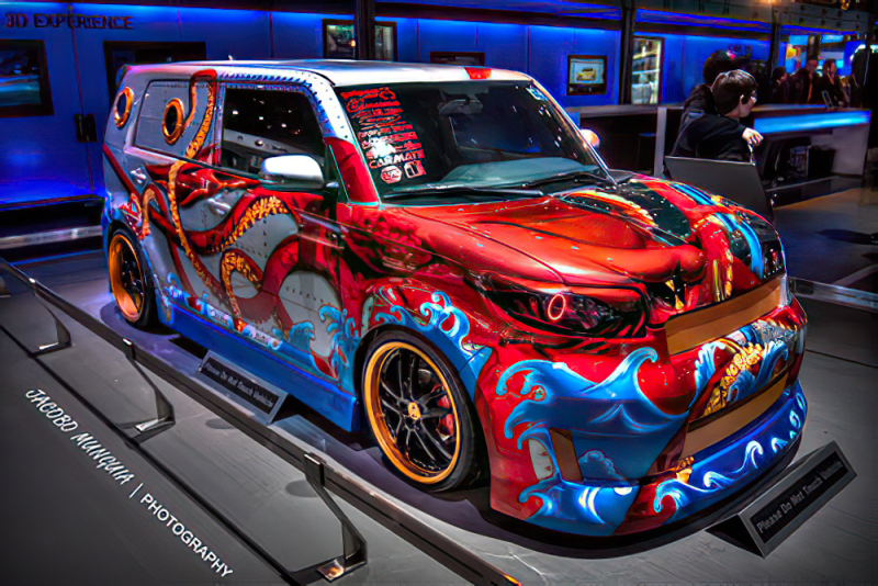 Picture of Oracle Scion xB 08-10 Halo Kit - ColorSHIFT w/ BC1 Controller