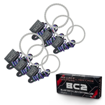 Picture of Oracle Toyota Supra 93-98 Halo Kit - ColorSHIFT w/ BC1 Controller