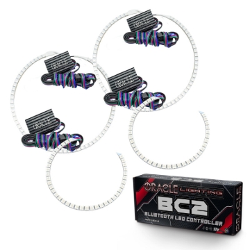 Picture of Oracle Toyota Tundra 07-13 Halo Kit - ColorSHIFT w/ BC1 Controller