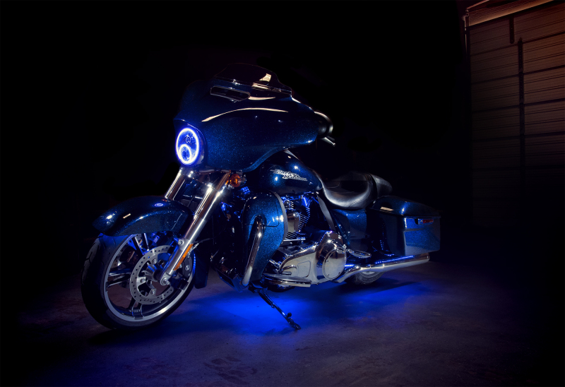 Picture of Oracle Harley Street Glide 06-15 LED Halo Kit - White