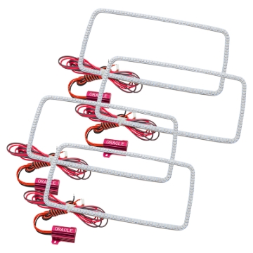 Picture of Oracle GMC Sierra 07-13 LED Halo Kit (New Square Ring Design) - White
