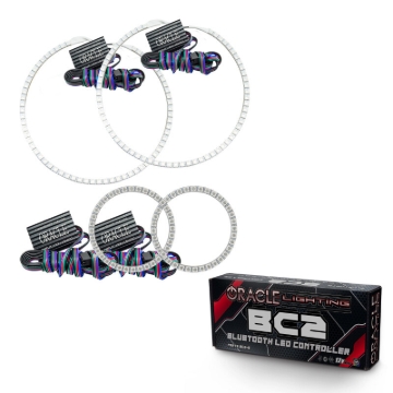 Picture of Oracle BMW 1 Series 06-11 Halo Kit - ColorSHIFT w/ BC1 Controller