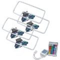 Picture of Oracle GMC Sierra 07-13 Halo Kit (New Square Ring Design) - w/ Simple Controller