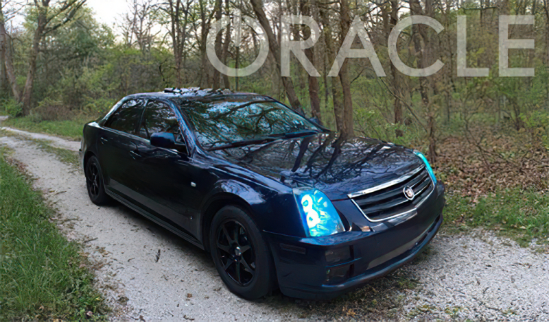Picture of Oracle Cadillac STS 05-12 Halo Kit - ColorSHIFT w/o Controller