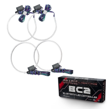 Picture of Oracle Dodge Caliber 07-10 Halo Kit - ColorSHIFT w/ BC1 Controller