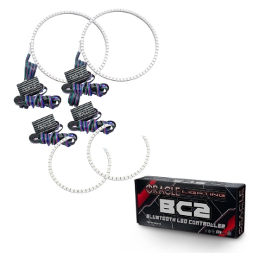 Picture of Oracle Dodge Durango 11-13 Halo Kit - ColorSHIFT w/ BC1 Controller