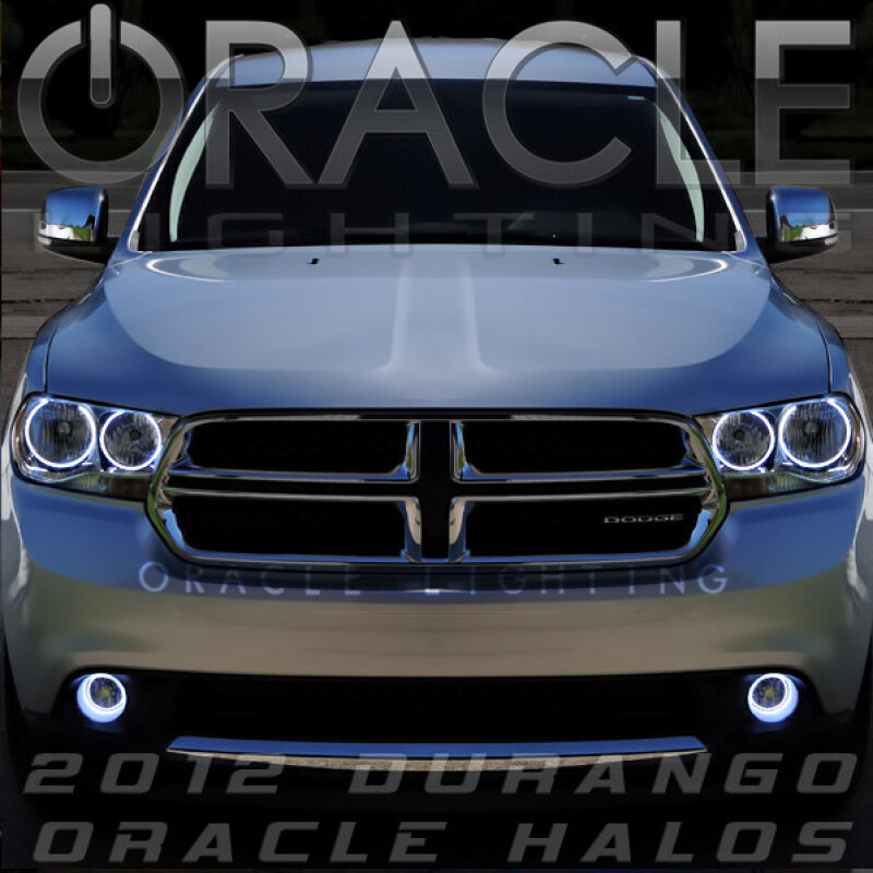 Picture of Oracle Dodge Durango 11-13 Halo Kit - ColorSHIFT w/ Simple Controller