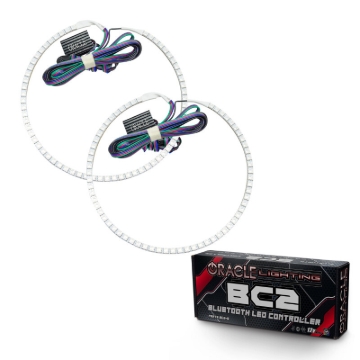 Picture of Oracle Ford Mustang 13-14 Halo Kit - HID (Projector) Style - ColorSHIFT w/ BC1 Controller