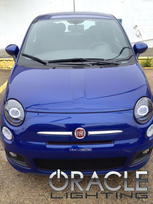 Picture of Oracle Fiat 500 12-17 Halo Kit - ColorSHIFT w/ BC1 Controller