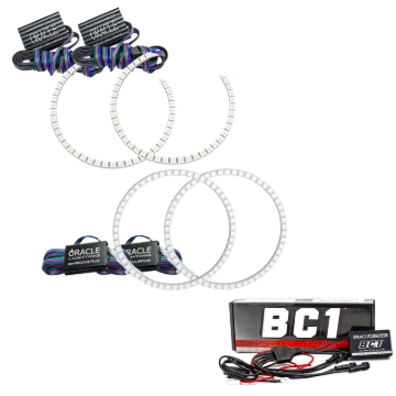 Picture of Oracle Nissan Titan 04-07 Halo Kit - ColorSHIFT w/ Simple Controller