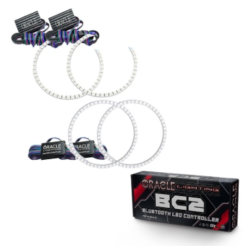 Picture of Oracle Nissan Titan 04-07 Halo Kit - ColorSHIFT w/ BC1 Controller
