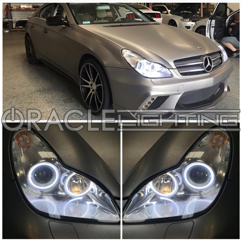 Picture of Oracle Mercedes Benz CLS 04-10 Halo Kit - ColorSHIFT w/ BC1 Controller