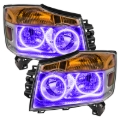 Picture of Oracle Nissan Armada 08-15 Halo Kit - ColorSHIFT w/ Simple Controller