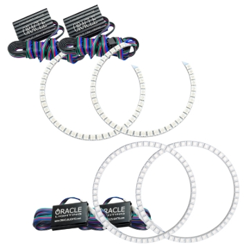 Picture of Oracle Nissan Titan 08-15 Halo Kit - ColorSHIFT w/o Controller
