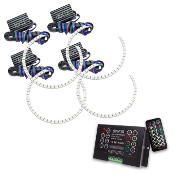 Picture of Oracle Chevrolet Silverado 03-06 Halo Kit - ColorSHIFT w/ 2.0 Controller