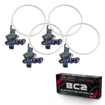 Picture of Oracle Volkswagen Jetta 05-10 Halo Kit - ColorSHIFT w/ BC1 Controller