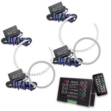 Picture of Oracle BMW 3 Series 06-11 Halo Kit - Projector - ColorSHIFT w/ 2.0 Controller
