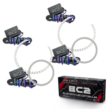 Picture of Oracle BMW 3 Series 06-11 Halo Kit - Projector - ColorSHIFT w/ BC1 Controller