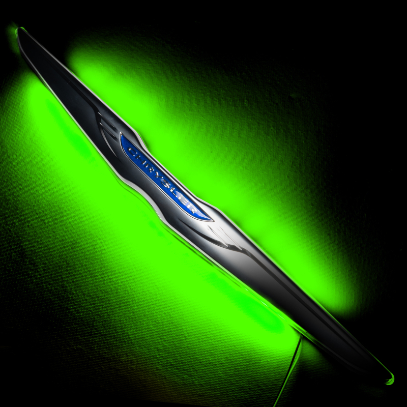 Picture of Oracle Chrysler Illuminated LED Sleek Wing - RGB ColorSHIFT