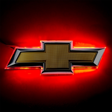 Picture of Oracle 14-15 Chevrolet Camaro Illuminated Bowtie - Red