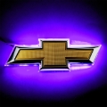Picture of Oracle 14-15 Chevrolet Camaro Illuminated Bowtie - Dual Intensity - UV/Purple