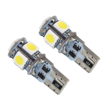 Picture of Oracle T10 5 LED 3 Chip SMD Bulbs (Pair) - Cool White
