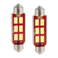 Picture of Oracle 44MM 6 LED 3-Chip Festoon Bulbs (Pair) - Cool White