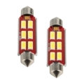 Picture of Oracle 44MM 6 LED 3-Chip Festoon Bulbs (Pair) - Cool White