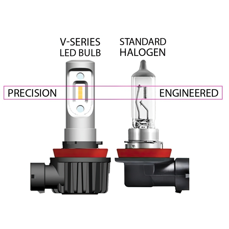 Picture of Oracle 880/881/H27 - VSeries LED Headlight Bulb Conversion Kit - 6000K