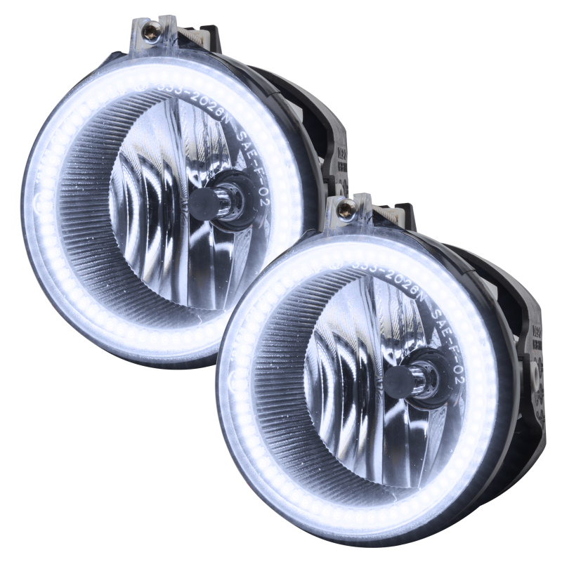 Picture of Oracle Jeep Compass 07-13 LED Fog Halo Kit - White