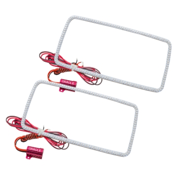 Picture of Oracle Chevrolet Silverado 07-13 LED Fog Halo Kit - White