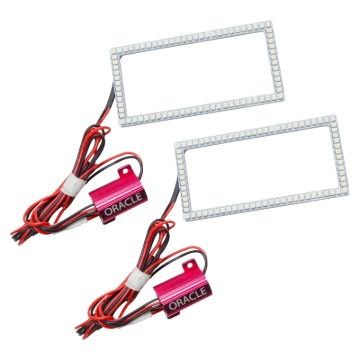 Picture of Oracle Chevrolet Silverado 14-15 LED Fog Halo Kit - White