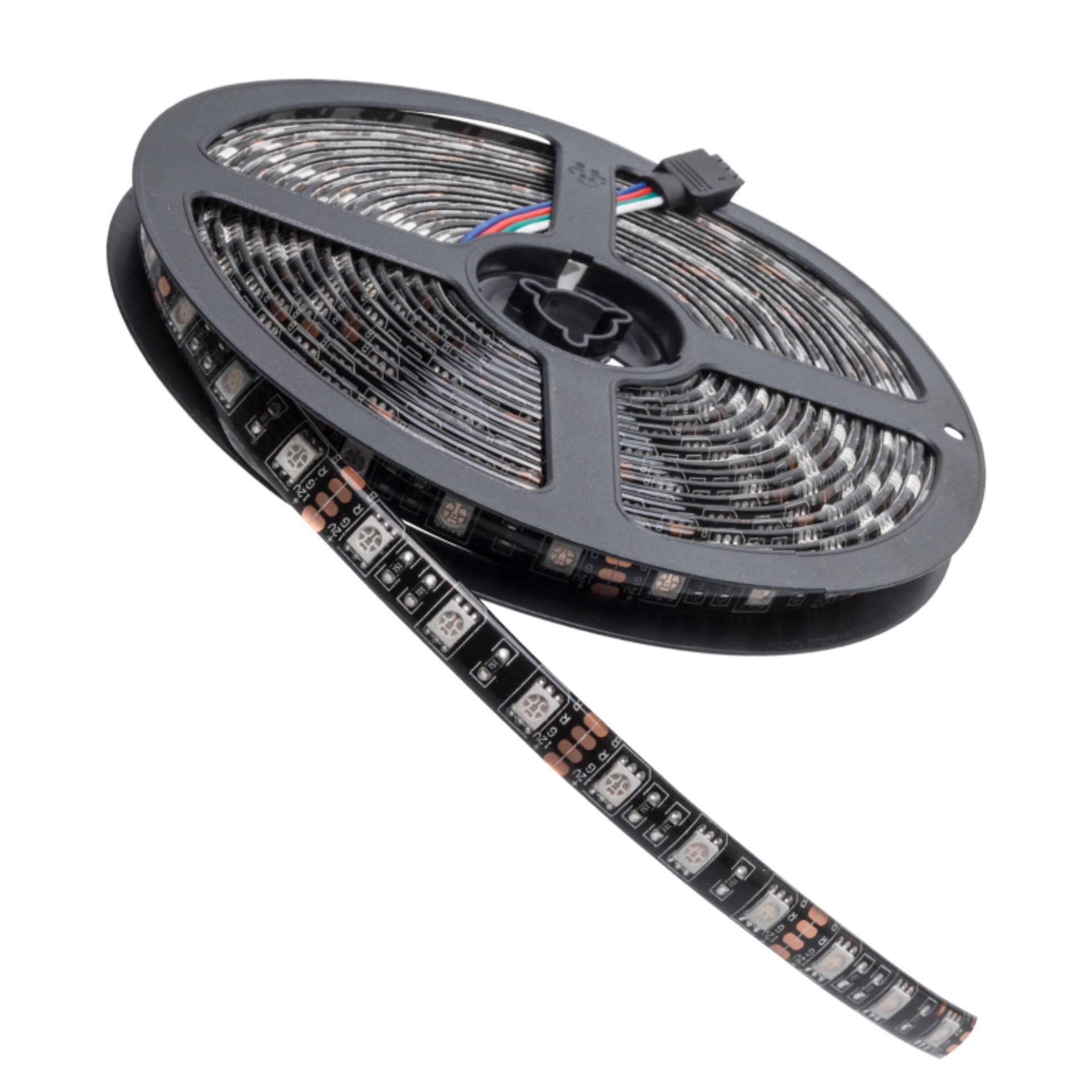 Picture of Oracle Exterior Black Flex LED 12in Strip - Green