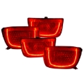 Picture of Oracle Chevy Camaro 10-13 Afterburner 2.0 Tail Light Halo Kit - Red