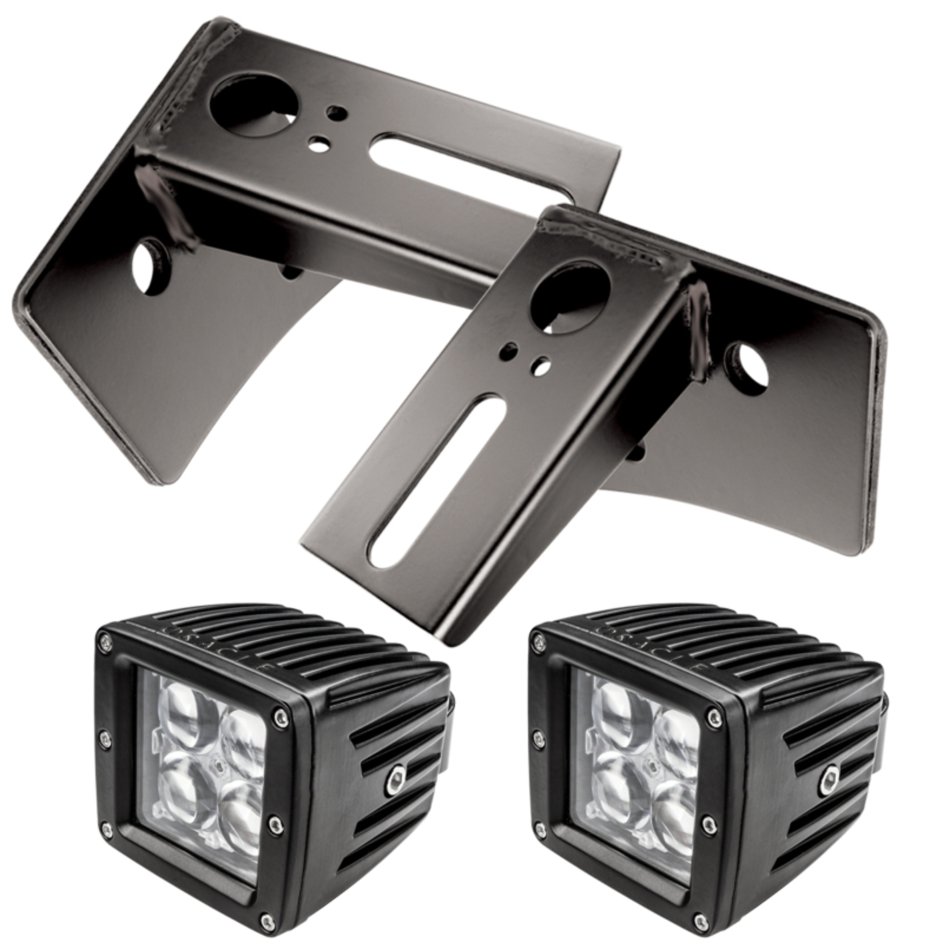 Picture of Oracle Jeep JK Lower Windshield Mount Brackets/Lights Combo