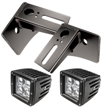 Picture of Oracle Jeep JK Lower Windshield Mount Brackets/Lights Combo