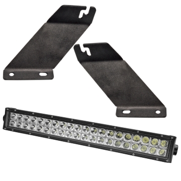 Picture of Oracle Jeep JK Hood Mounting Brackets SM/Light Combo