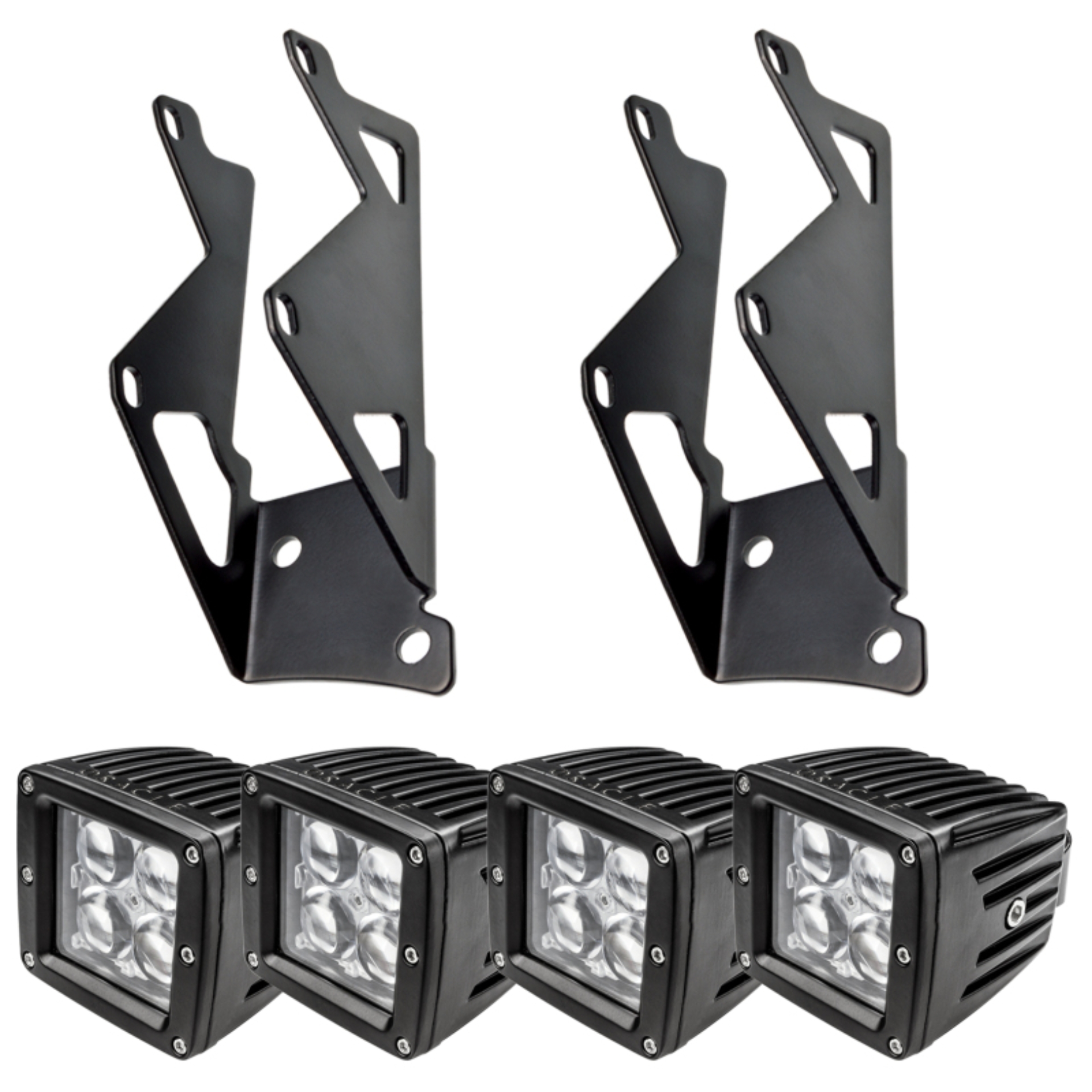 Picture of Oracle Jeep JK Dual Mounting Pillar Brackets/Lights Combo