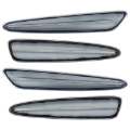 Picture of Oracle 05-13 Chevrolet Corvette C6 Concept Sidemarker Set - Clear - No Paint