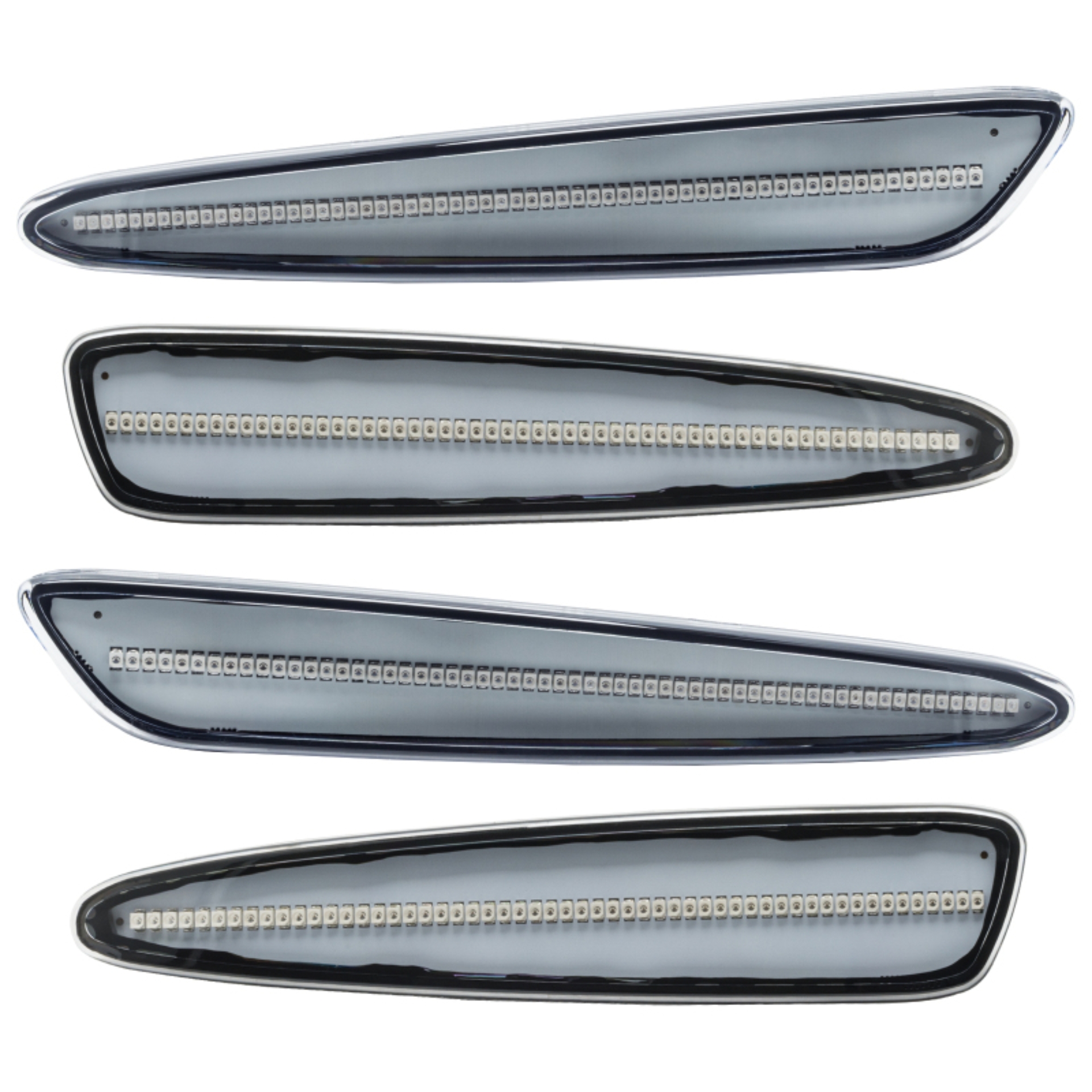 Picture of Oracle 05-13 Chevrolet Corvette C6 Concept Sidemarker Set - Clear - No Paint